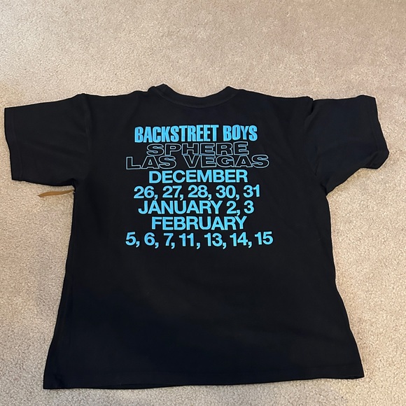 NEW Backstreet Boys Into the Millennium Sphere Residency Mirror 1999 to 2025 T - Picture 8 of 12